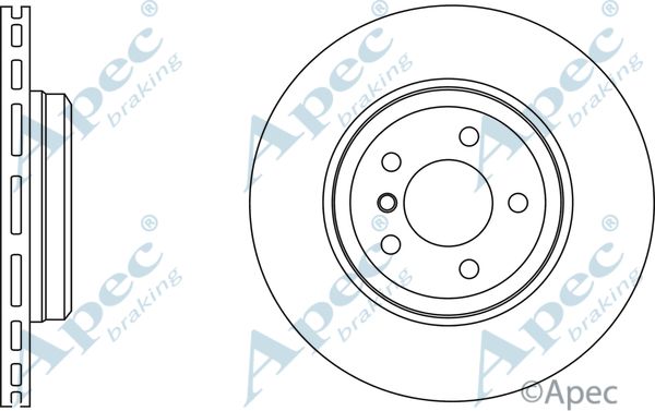 APEC BRAKING Bremžu diski DSK2607